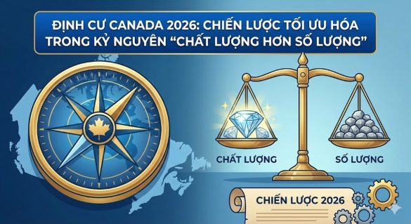 ĐỊNH CƯ CANADA 2026 - CHIẾN LƯỢC TỐI ƯU HÓA TRONG KỶ NGUYÊN CHẤT LƯỢNG HƠN SỐ LƯỢNG